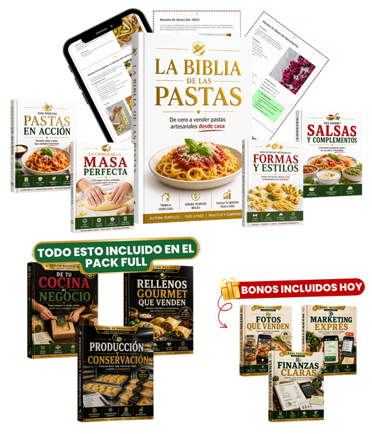 La Biblia de las Pastas - Pack Full 🎁